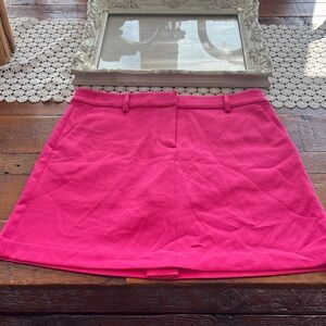 Tory Sport Bright Pink Athletic Skirt Size M